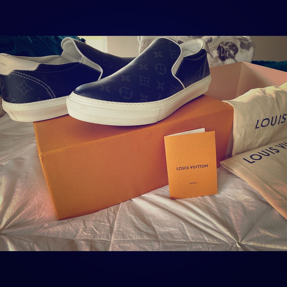 Monogram Slip On